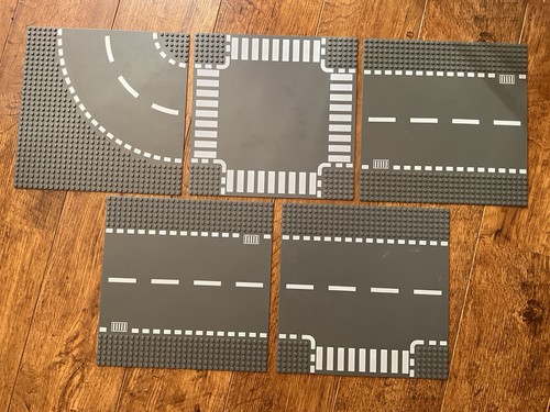 Lego road plates - road, lot
