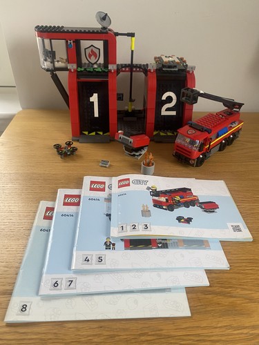 Lego city fire station 60414 - fire,