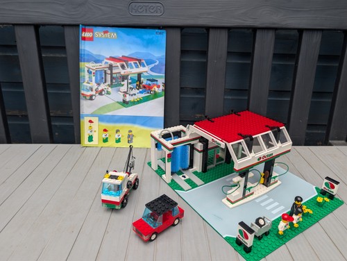 Lego system town 6397 gas - 6397,
