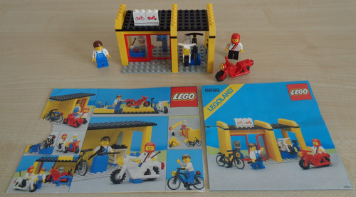 Lego town 6699 bike - 6699,