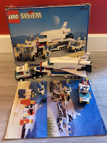 Lego town shuttle launching - town:,