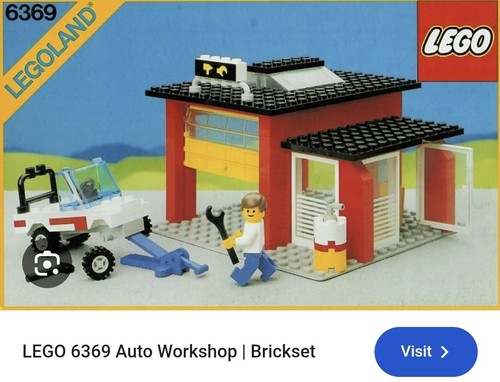 Legoland vintage town - town, set