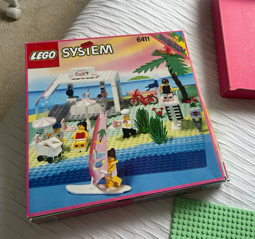 Lego 6411 sand dollar café - lego,