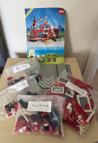 Lego town 6389 fire - town, control