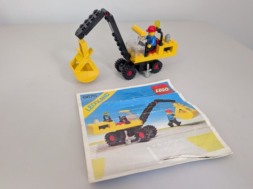 Lego 6678 excavator classic - lego,