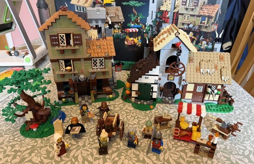 Lego icons medieval town - icons:,