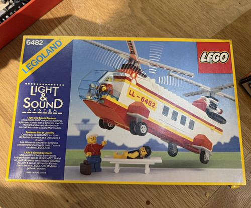 Lego 6482 rescue - lego, helicopter