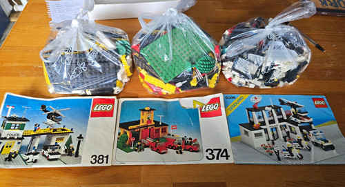 Incomplete lego town sets - 3,