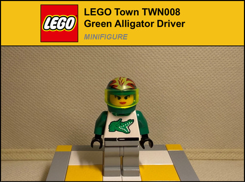 Lego town racers green - lego,