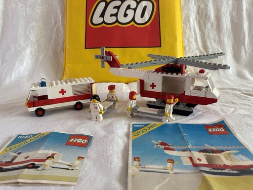 Lego town ambulance 6680 and - town,
