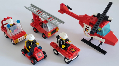 Lego town fire - chief's, cars