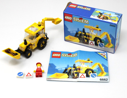 Lego 6662 backhoe - backhoe,