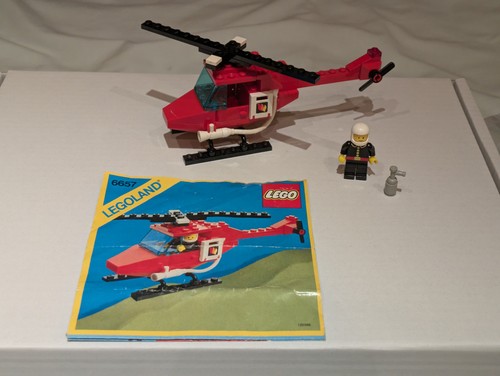 Vintage lego town fire patrol - town:,