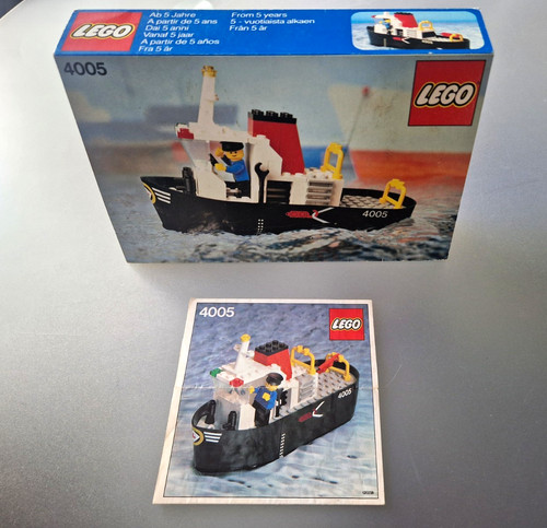 Vintage lego town tug - town,