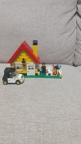 Vintage lego town - town, weekend