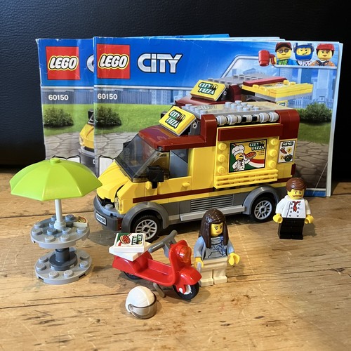Lego city set 60150 pizza - pizza, van