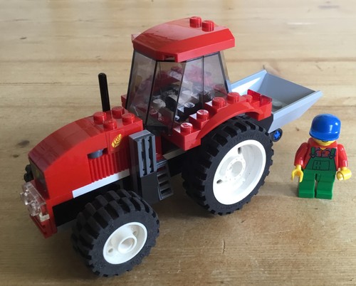 Lego town city - town, tractor
