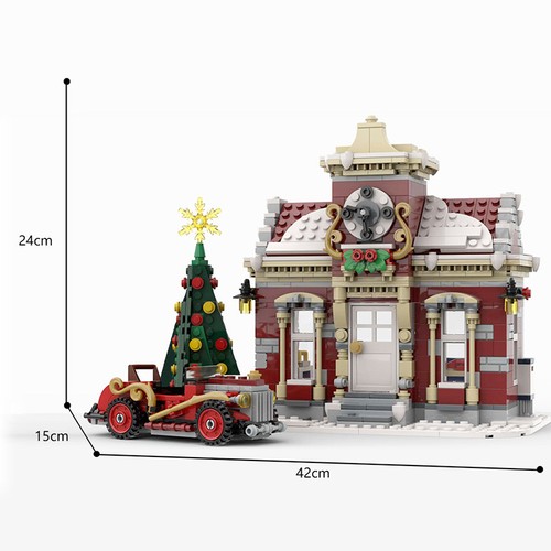Moc winter town - hall, &
