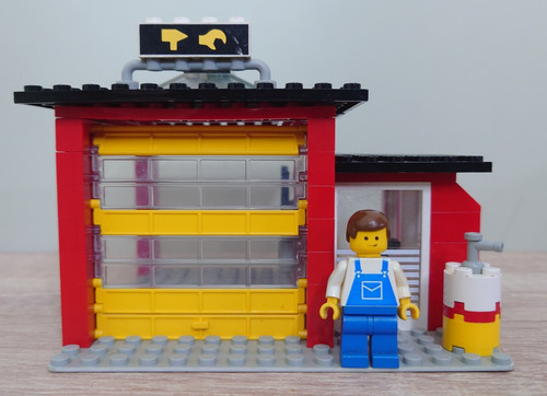 Lego town 6369 garage - town,