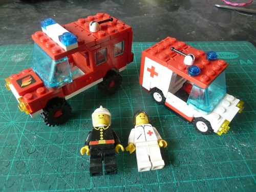 Lego town 6643 fire chief - lego,