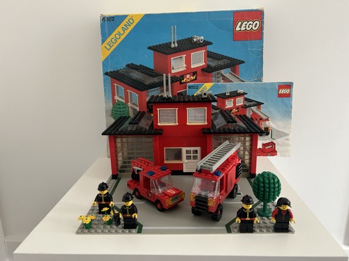 Lego town 6382 fire station - lego,