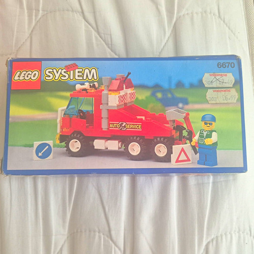 Lego town tow truck - tow, 6670