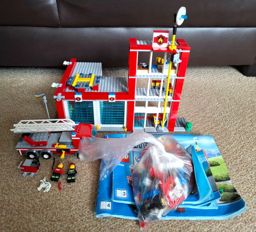 Lego city fire station - lego,