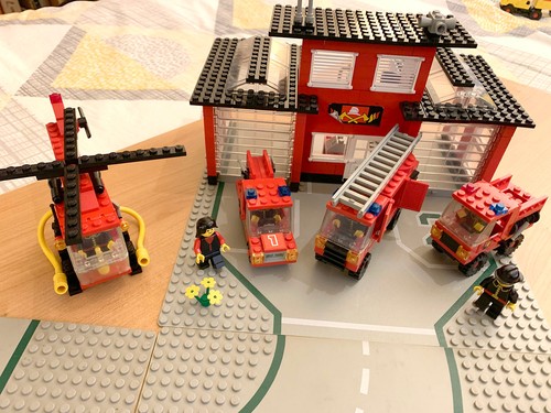 Lego 6382 fire station - 6382, vintage