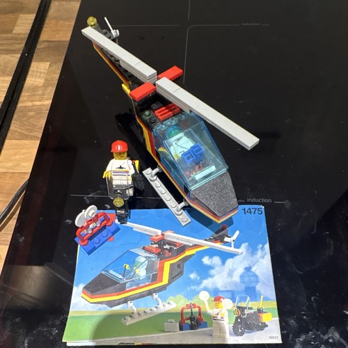 Lego town rescue helicopter - town,
