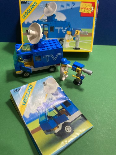 Lego classic town 6661 tv - town:,