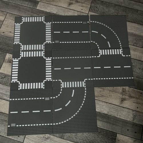 Lego road plates 8pc - plates,