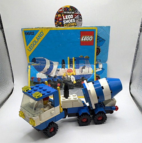 Lego 6682 town cement - cement, mixer