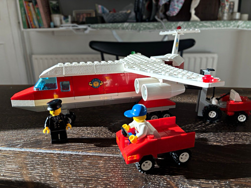 Lego vintage town flight - lego, trans