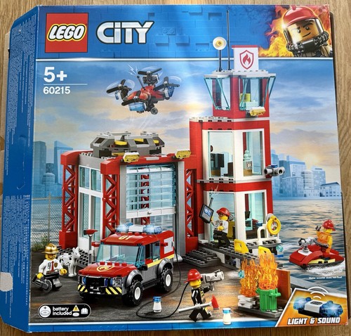 Lego city fire station - fire,