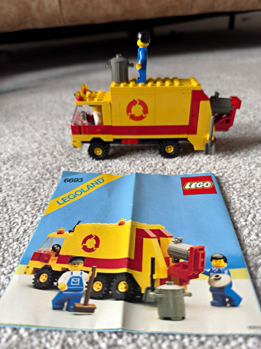 Lego town 6693 refuse - town,