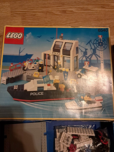 Lego town set 6540 pier - town,,