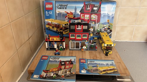 Lego city 7641 corner bus - lego,