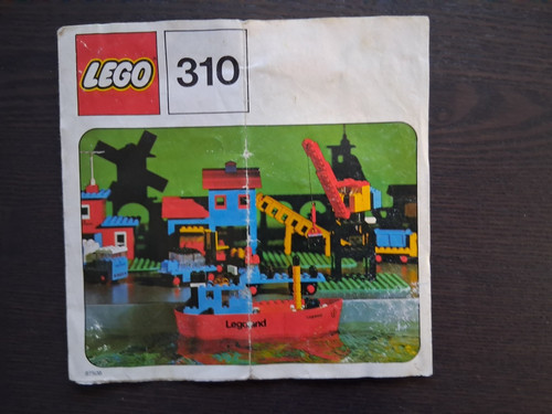 Lego legoland tugboat 310 - legoland,
