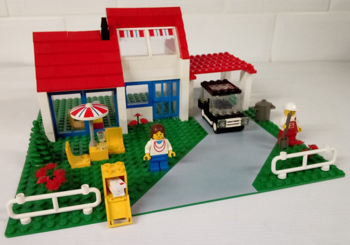 Lego town 6349 vacation - vacation, house