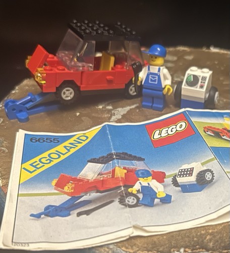 Lego town 6655 auto tyre - lego,