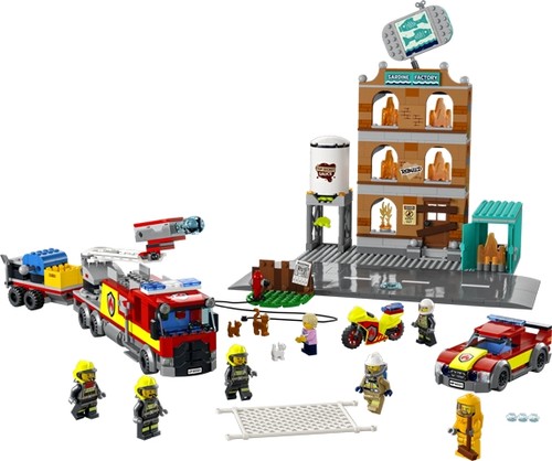 Lego 60321 fire brigade - brigade, (2022)
