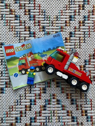 Vintage lego town rescue rig - vintage,