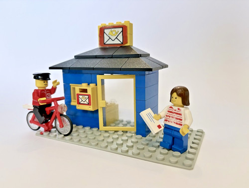 Vintage lego 6689 post station - vintage,