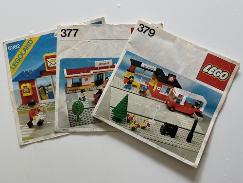 Vintage lego town instruction - lego,