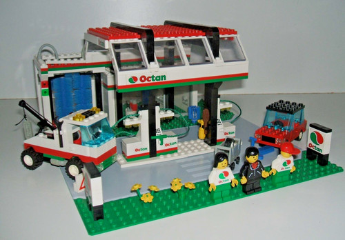 Lego 6397 town octan service - town,