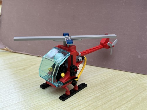 Lego town city fire helicopter - city,