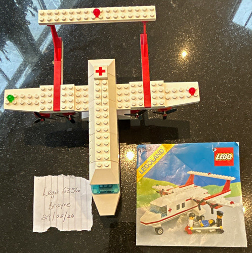 Lego town rescue 6356 - town,
