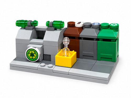 Lego city recycling - city,