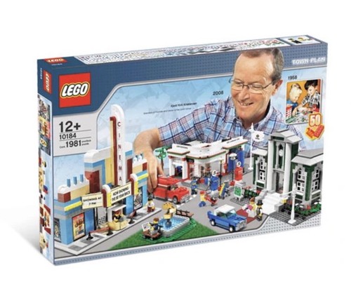 Lego town plan 10184 - 10184, map