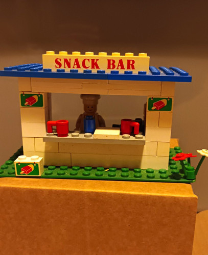 Lego town snack - town, vintage
